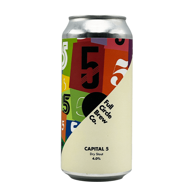 Lattina 44 Cl. della birra artigianale Capital 5 di Full Circle Brew Co, Newcastle