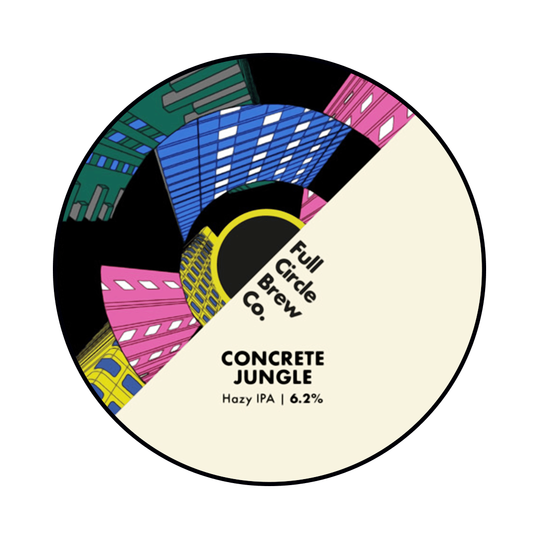 Full Circle Full Circle | Concrete Jungle | 6,2% | Keykeg con Sacca 30 Lt. 30 LT Organic Beer