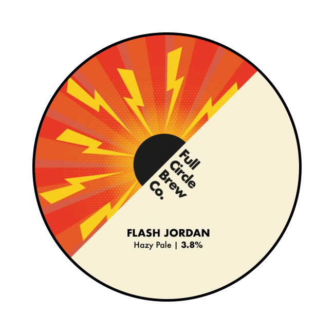 Keykeg con Sacca 30 Lt. della birra artigianale Flash Jordan di Full Circle Brew Co, Newcastle