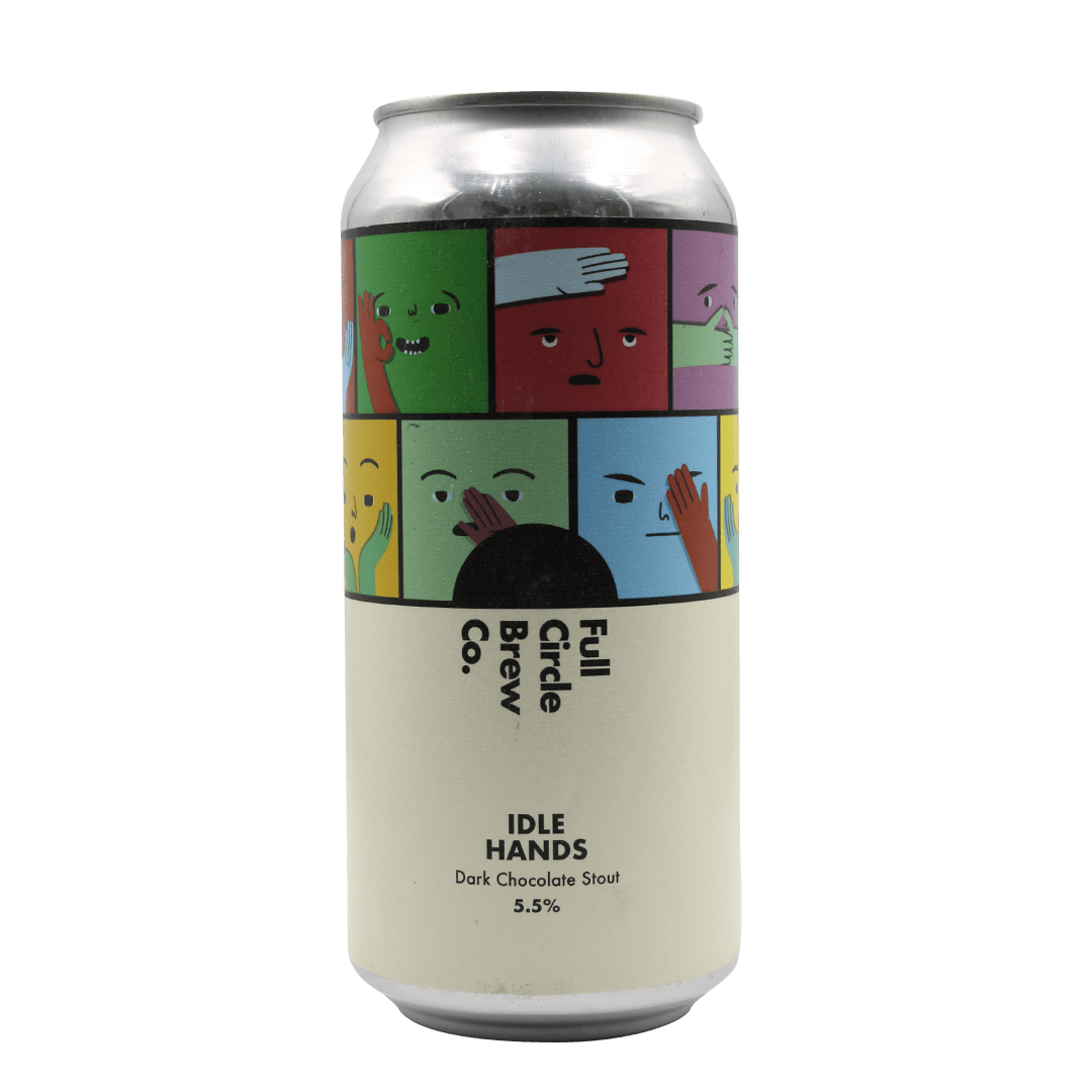 Lattina 44 Cl. della birra artigianale Idle Hands di Full Circle Brew Co, Newcastle