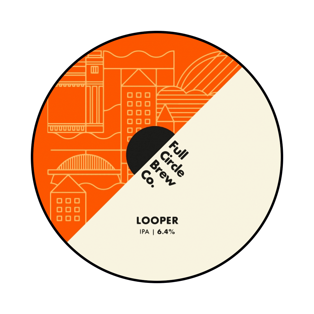 Full Circle Full Circle | Looper | 6% | Keykeg 30 Lt. 30 LT Organic Beer