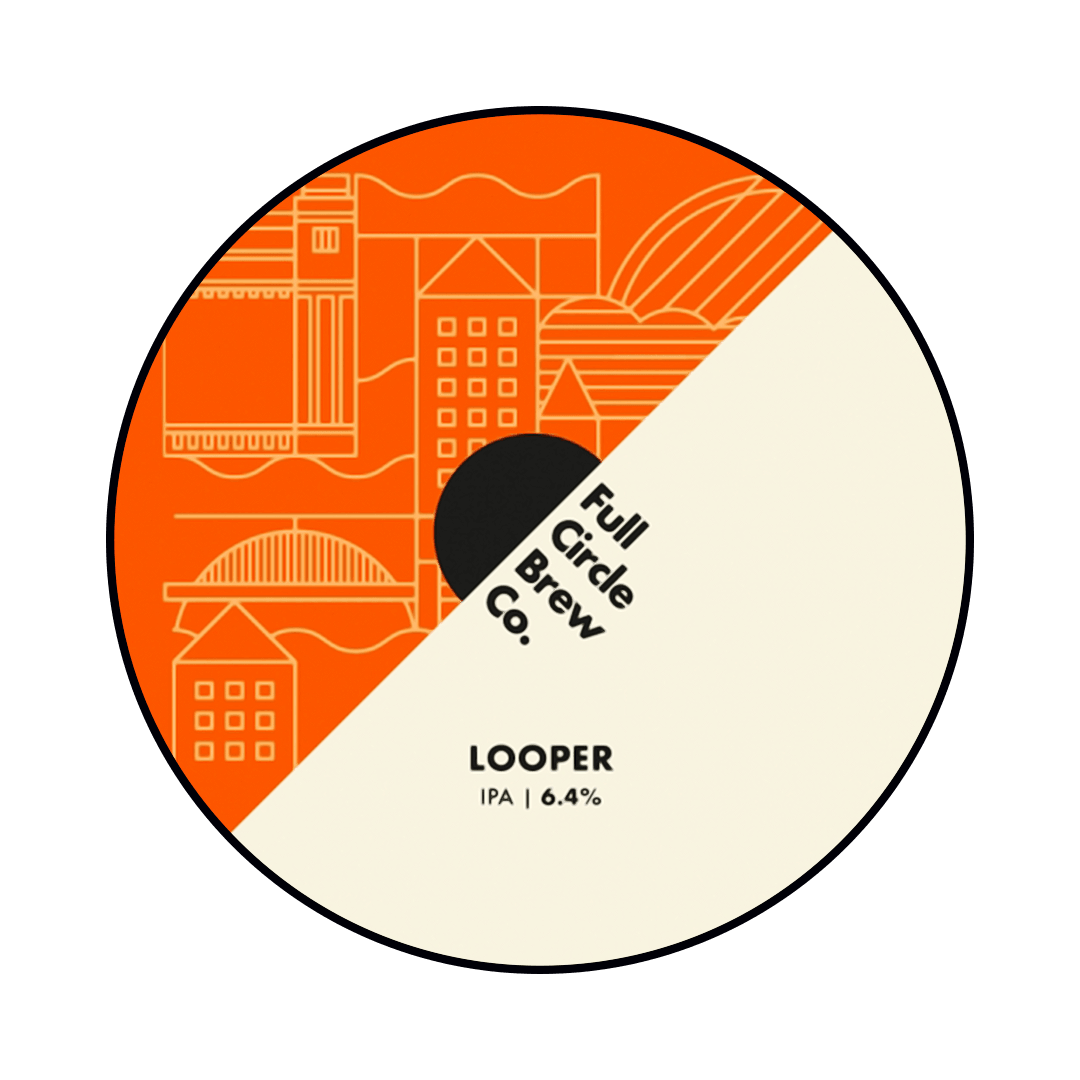 Keykeg con Sacca 30 Lt. della birra artigianale Looper di Full Circle Brew Co, Newcastle