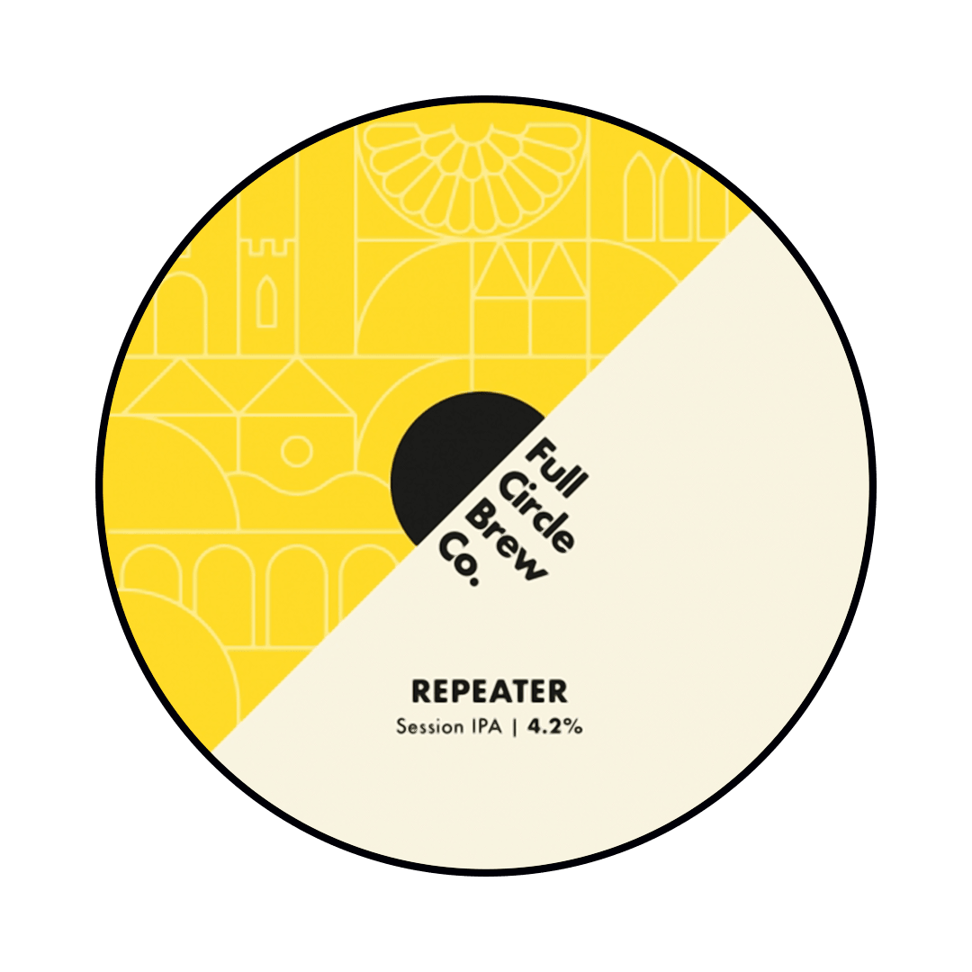 Full Circle Full Circle | Repeater | 4,2% | Keykeg 30 Lt. 30 LT Organic Beer