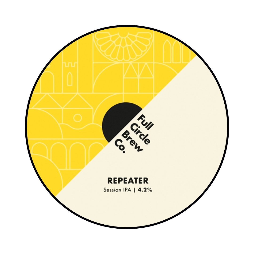 Keykeg con Sacca 30 Lt. della birra artigianale Repeater di Full Circle Brew Co, Newcastle