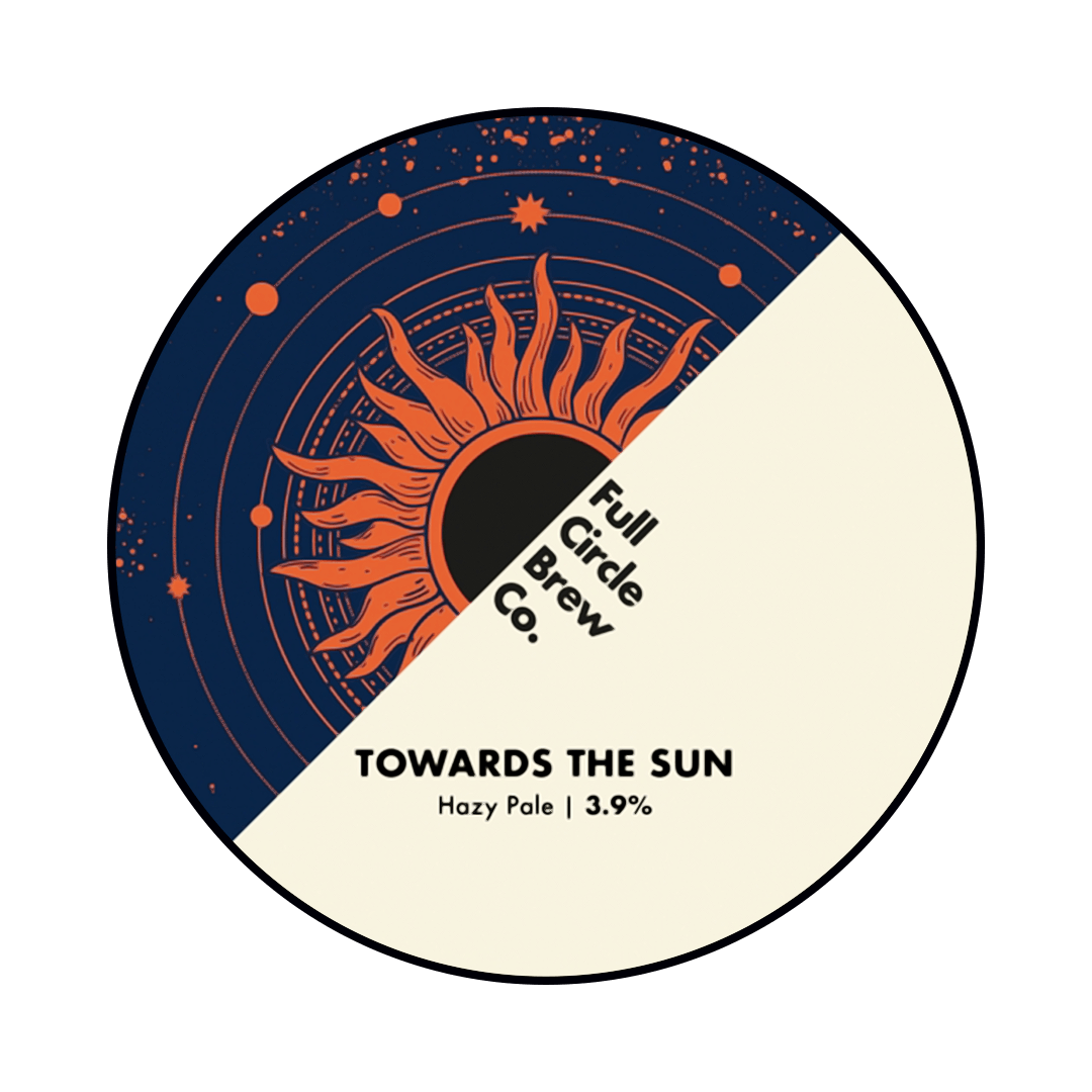 Full Circle Full Circle | Towards The Sun | 3,9% | Keykeg con Sacca 30 Lt. 30 LT Organic Beer