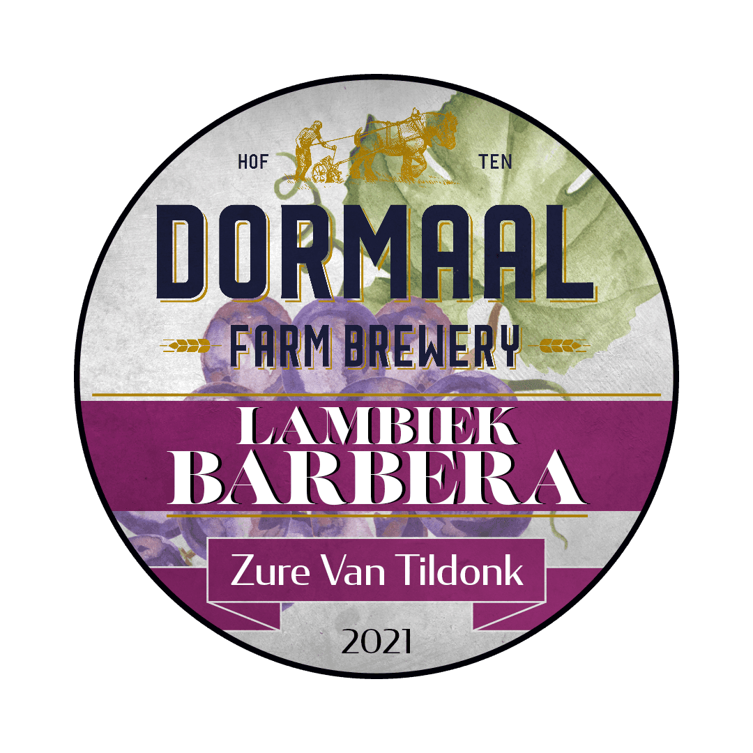 Dolium 20 Lt. della birra artigianale Barbera di Hof Ten Dormaal, Tildonk