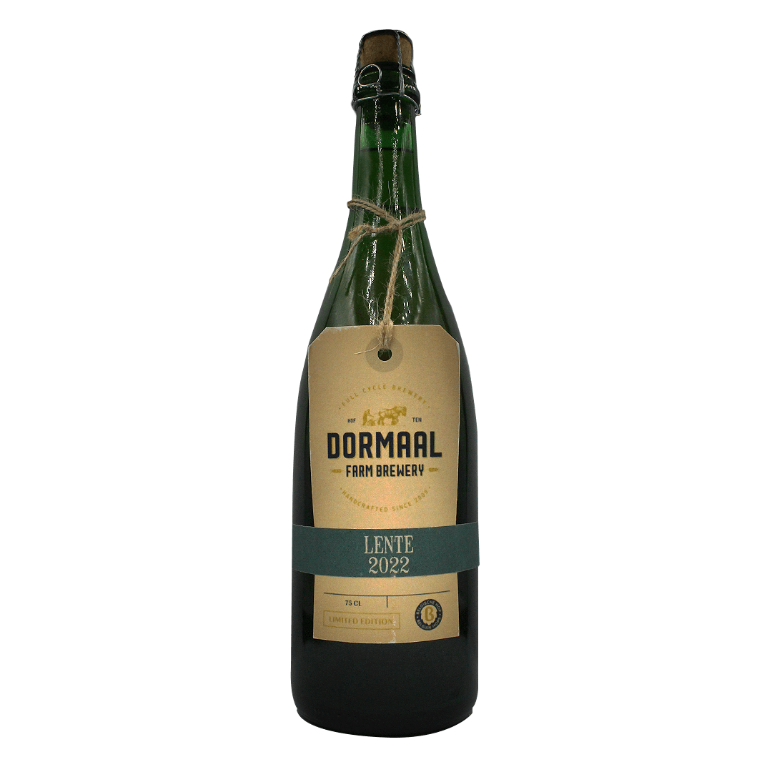 Bottiglia 75 Cl. della birra artigianale Lente di Hof Ten Dormaal, Tildonk