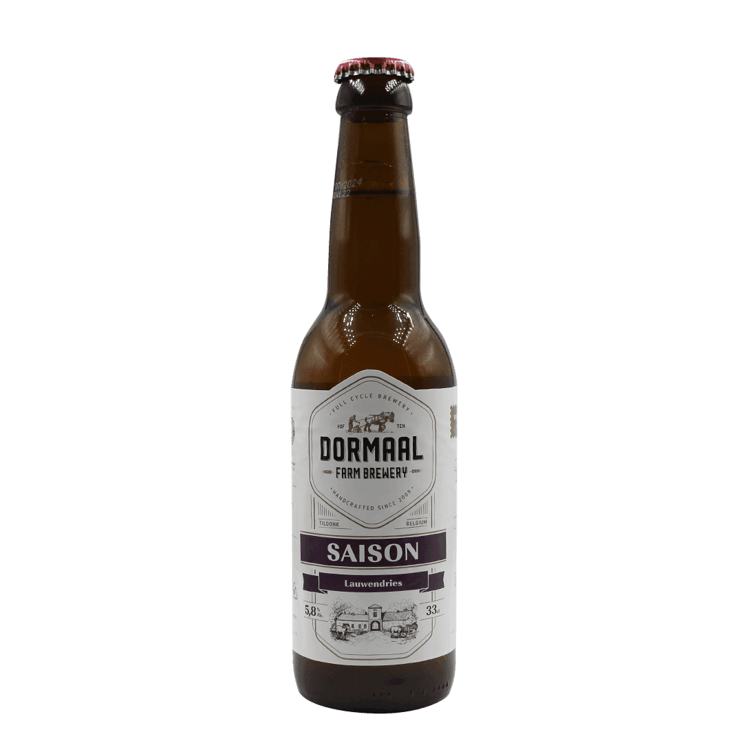 Hof Ten Dormaal Hof Ten Dormaal ∣ Saison Lauwendries ∣ 5,8% ∣ 33 Cl. (Ct 24 Pz) 33 CL Organic Beer