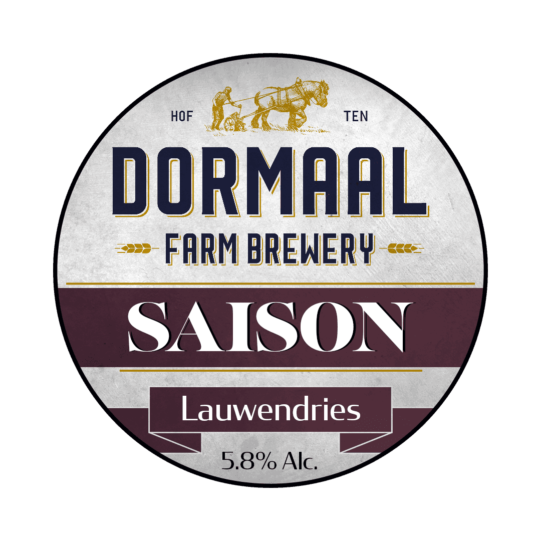 Hof Ten Dormaal Hof Ten Dormaal ∣ Saison Lauwendries ∣ 5,8% ∣ Dolium 20 Lt. (Baionetta) 20 LT Organic Beer