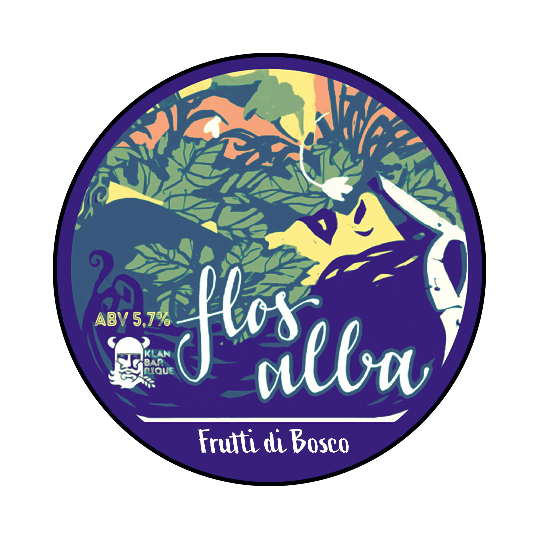 Keykeg con Sacca 20 Lt. della birra artigianale Flos Alba Frutti di Bosco di Klanbarrique, Trambileno