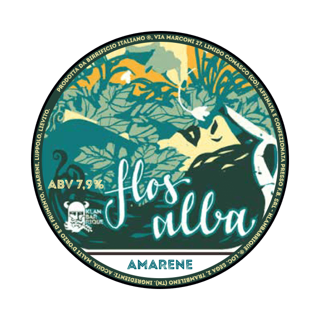 Klanbarrique Klanbarrique | Flos Alba Amarena | 5,7% | Keykeg con Sacca 20 Lt. 20 LT Organic Beer