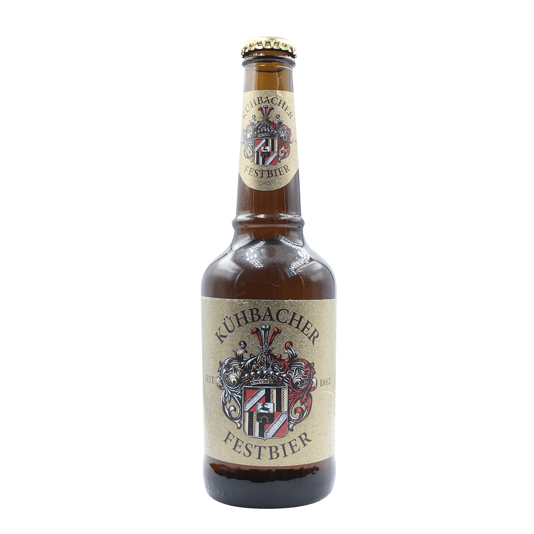 Kuhbacher Kuhbacher ∣ Festbier ∣ 5,8% ∣ 33 Cl. (Ct 20 Pz) 33 CL Organic Beer