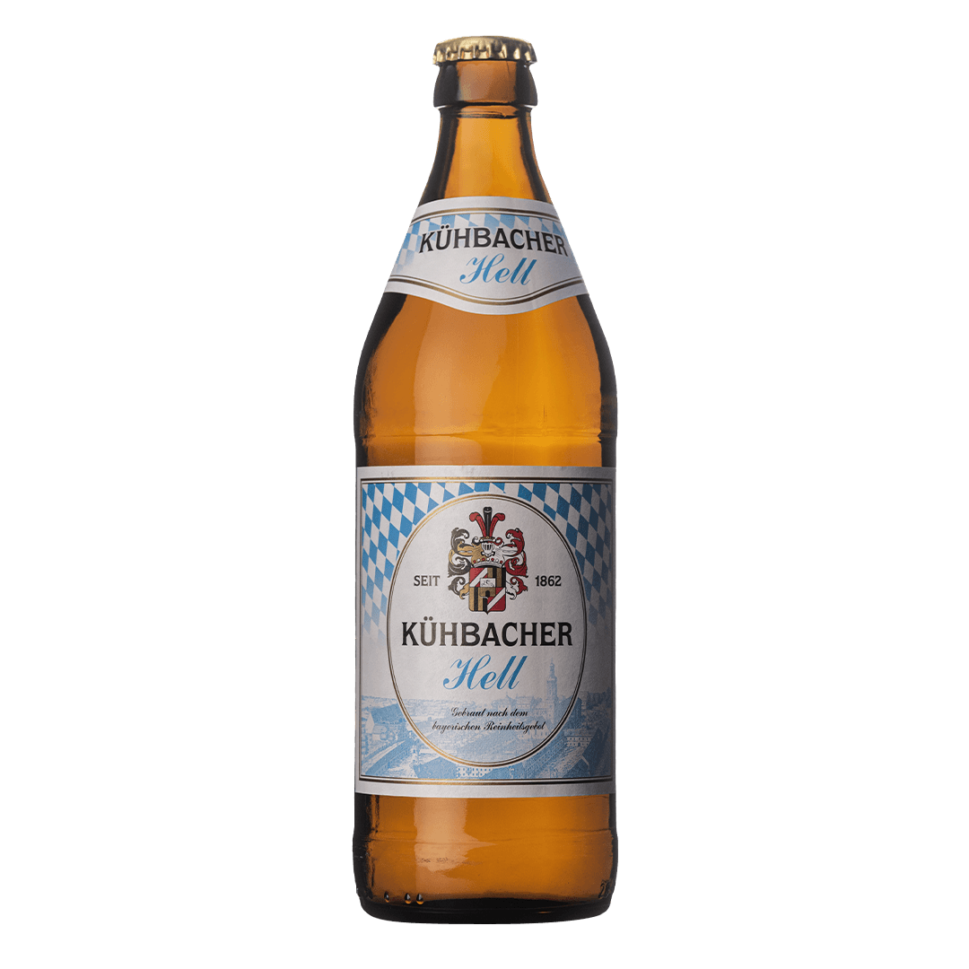 Kuhbacher Kuhbacher ∣ Hell ∣ 4,8% ∣ 50 Cl. (Ct 20 Pz) 50 CL Organic Beer