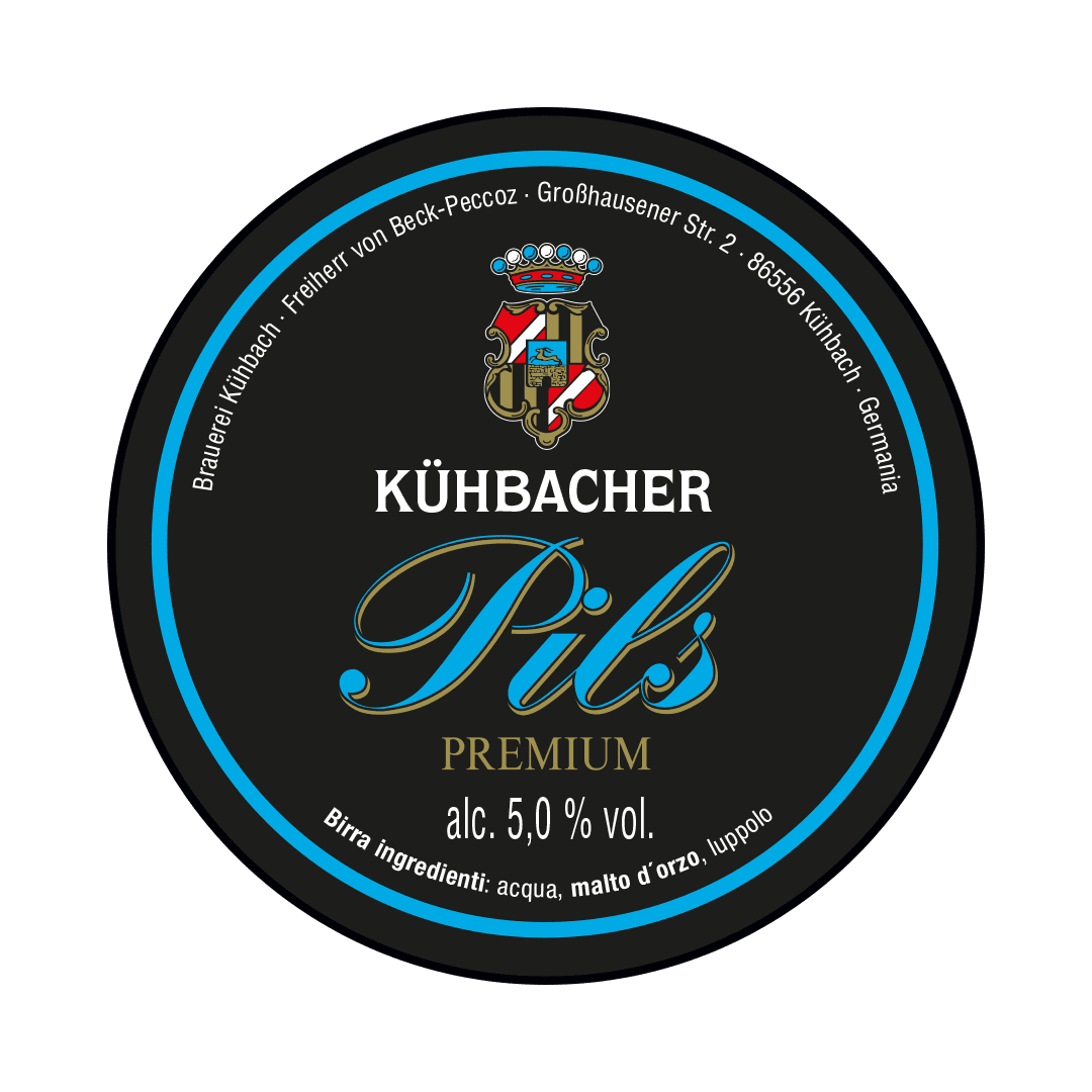 Kuhbacher Kuhbacher ∣ Pils ∣ 5% ∣ Acciaio 20 Lt. (Scivolo) 20 LT ACCIAIO Organic Beer