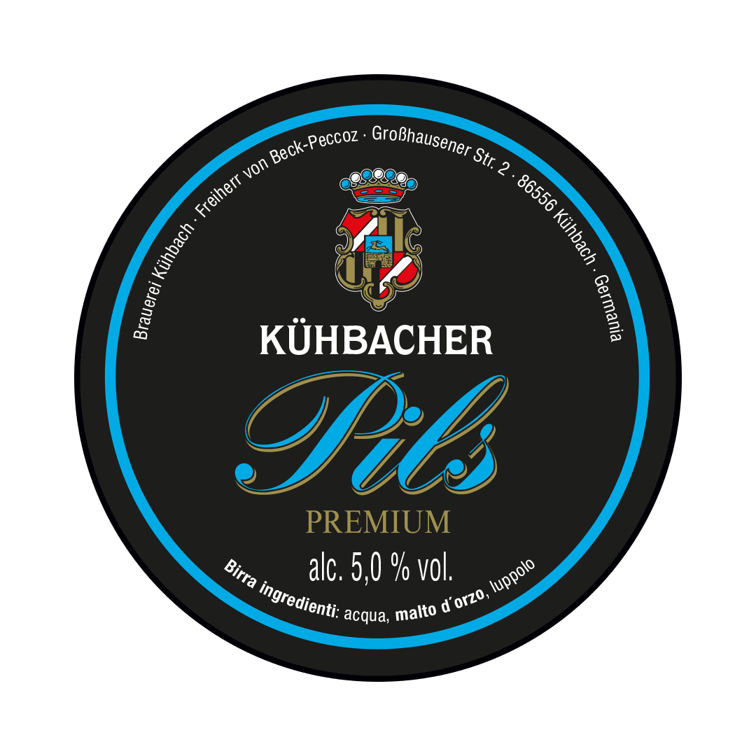 Kuhbacher Kuhbacher ∣ Pils ∣ 5% ∣ Acciaio 30 Lt. (Scivolo) 30 LT ACCIAIO Organic Beer