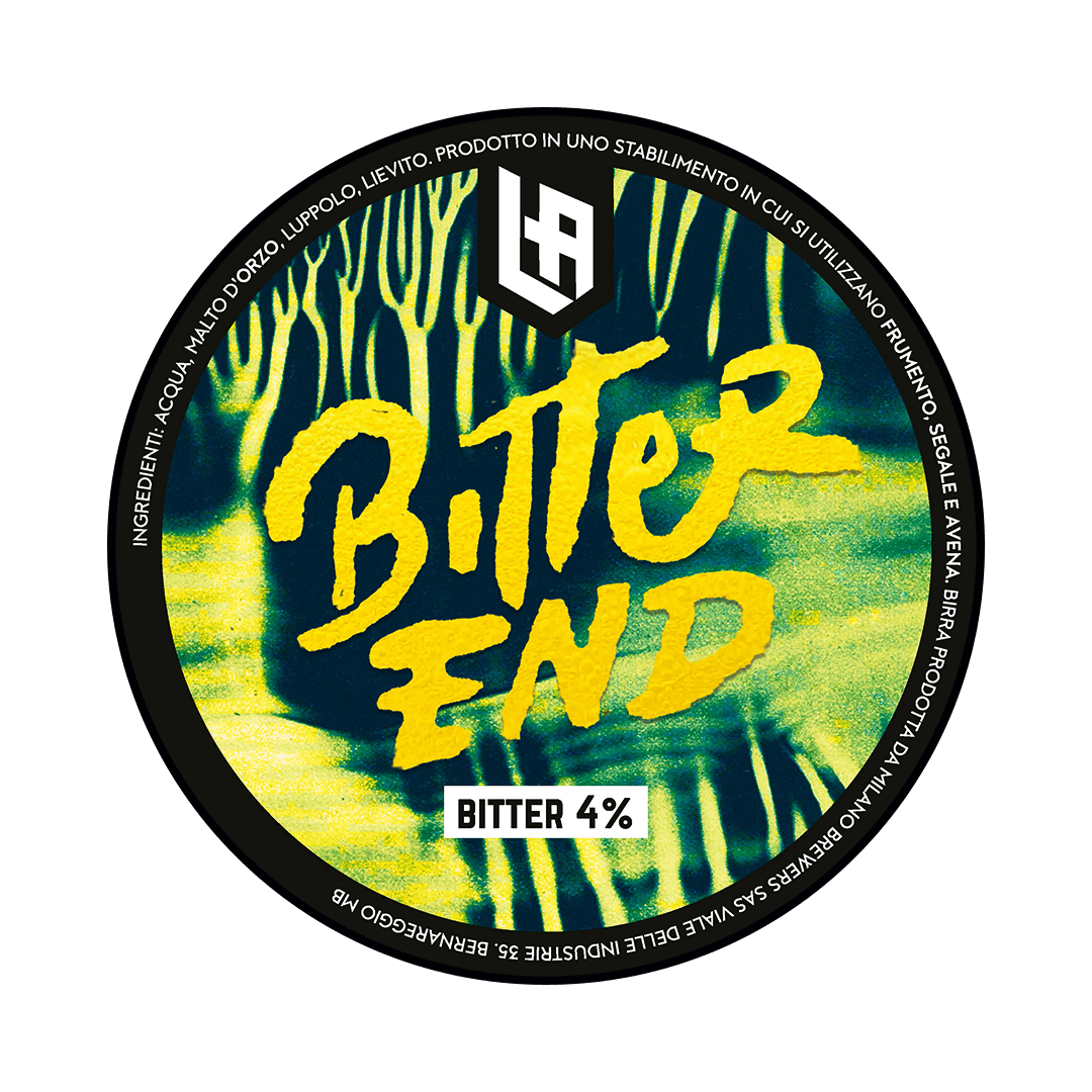 LA Brewery LA Brewery | Bitter End | 4% | Acciaio 20 Lt. Baionetta 20 LT ACCIAIO Organic Beer