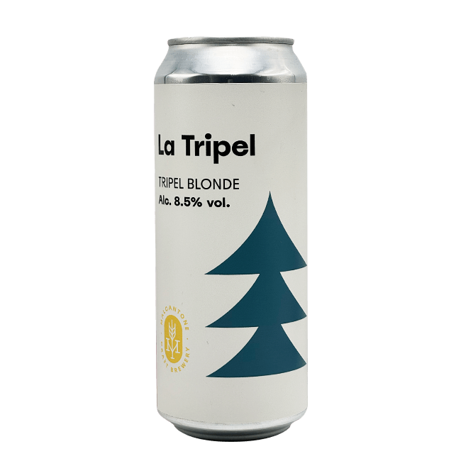 Lattina 50 Cl. della birra artigianale La Tripel di Malcantone, Ozzano dell'Emilia