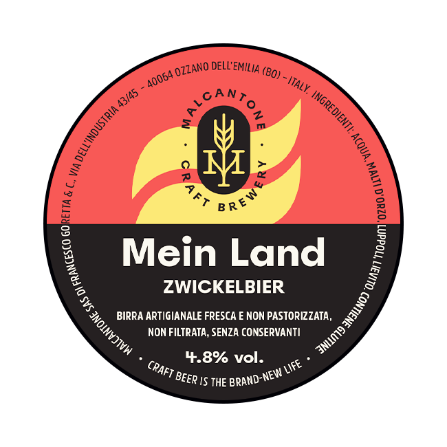 Fusto Acciaio 20 Lt. della birra artigianale Mein Land di Malcantone, Ozzano dell'Emilia