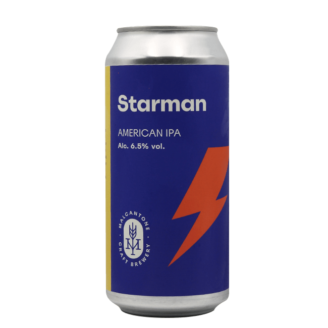 Malcantone Malcantone | Starman | 6,5% | Lattina 44 Cl. (Ct 12 Pz) 44 CL Organic Beer