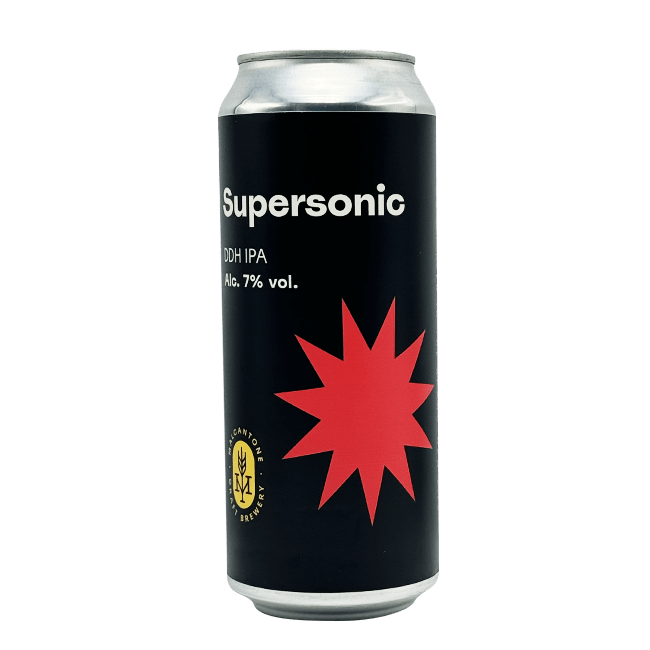 Malcantone Malcantone x Hold On | Supersonic | 7,0% | Lattina 50 Cl. (Ct 12 Pz) 50 CL Organic Beer