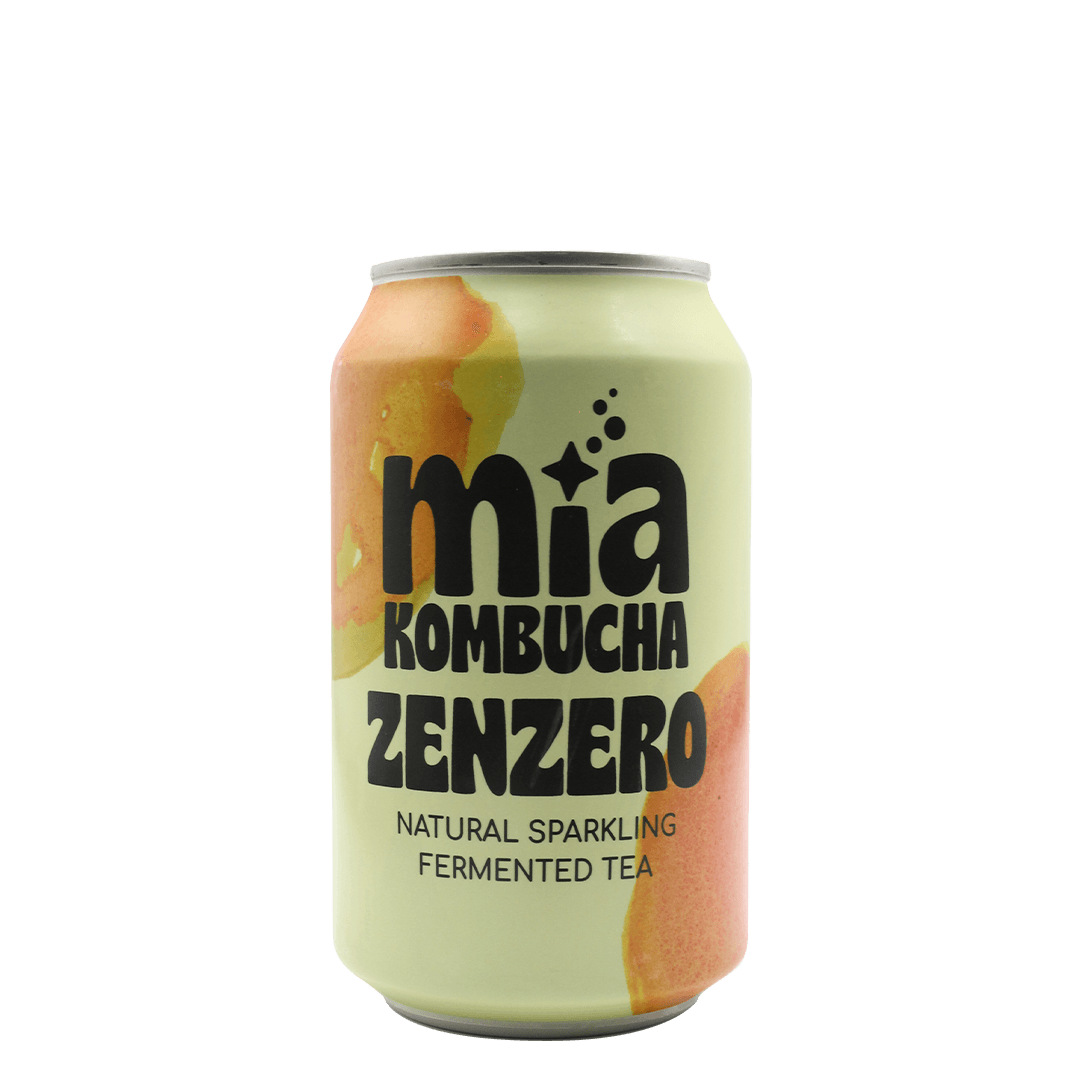 Mia Kombucha MIA Kombucha ∣ Zenzero ∣ 33 Cl. (Ct 12 Pz) 33 CL Organic Beer