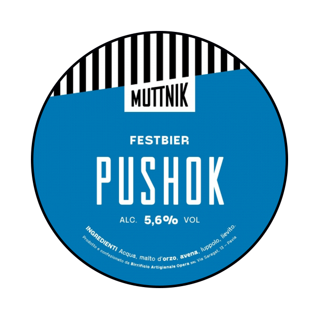 Muttnik Muttnik | Pushok | 5,6% | Acciaio 20 Lt. (Baionetta) 20 LT ACCIAIO Organic Beer