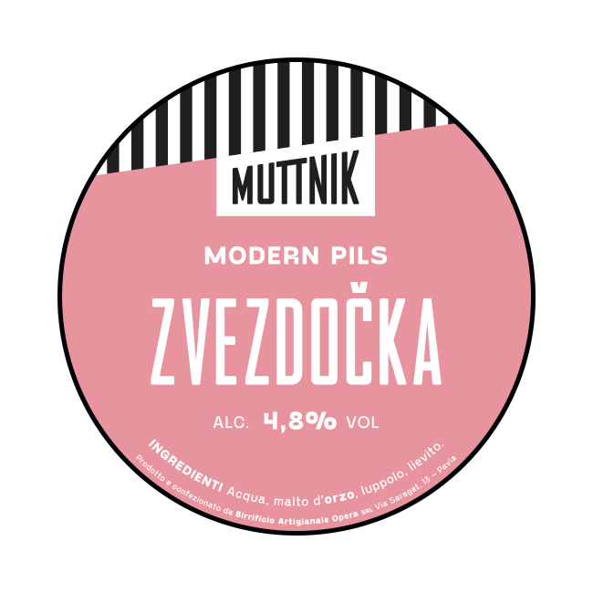 Muttnik Muttnik | Zvezdochka | 4,8% | Acciaio 20 Lt. Baionetta 20 LT ACCIAIO Organic Beer