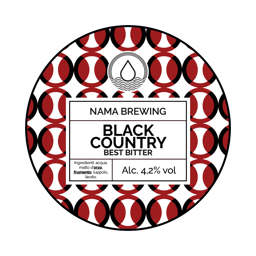 Fusto Acciaio 20 Lt. della birra artigianale Black Country di NAMA Brewing, Treviglio