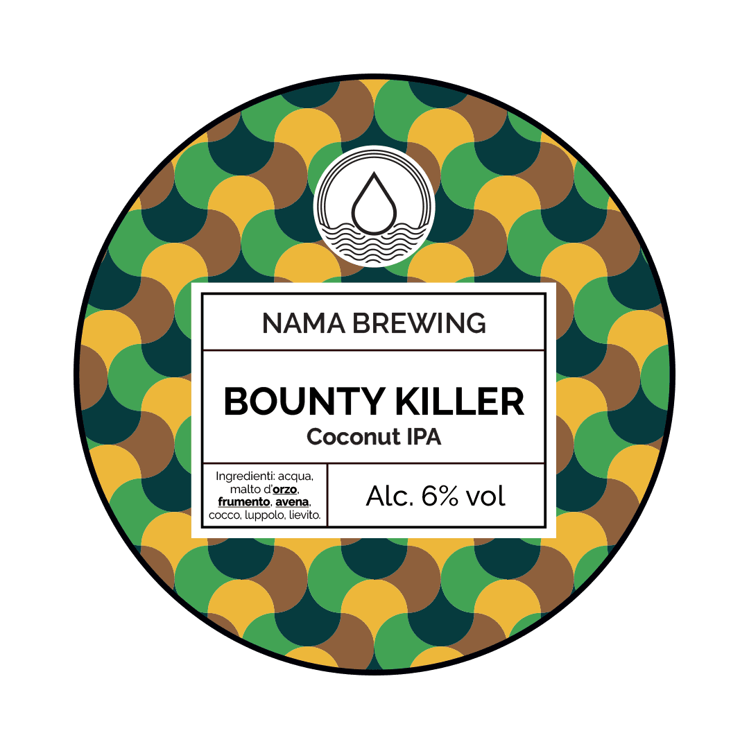 Nama Brewing Nama Brewing ∣ Bounty Killer ∣ 6% ∣ Acciaio 20 Lt. 20 LT ACCIAIO Organic Beer