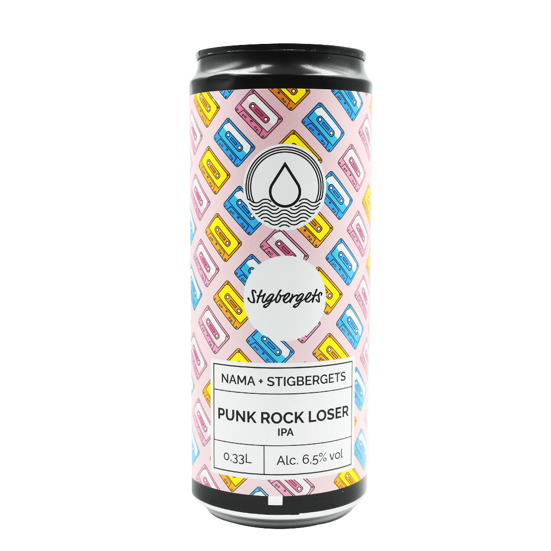 Lattina 33 Cl. della birra artigianale Punk Rock Loser di NAMA Brewing, Treviglio