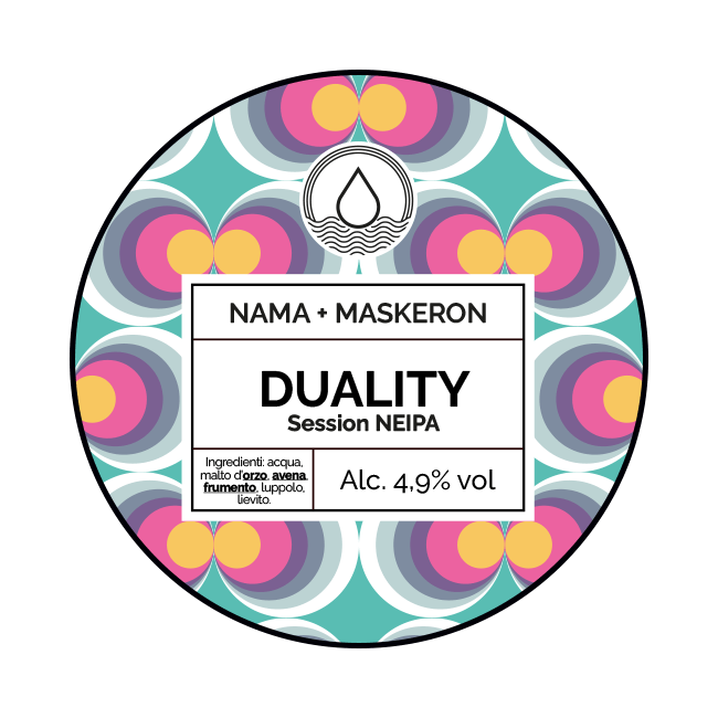 Nama Brewing Nama Brewing | Duality | 4,9% | Acciaio 20 Lt. Baionetta 20 LT ACCIAIO Organic Beer