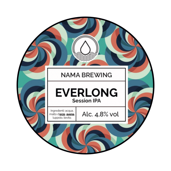 Nama Brewing Nama Brewing | Everlong | 4,8% | Acciaio 20 Lt. Baionetta 20 LT ACCIAIO Organic Beer