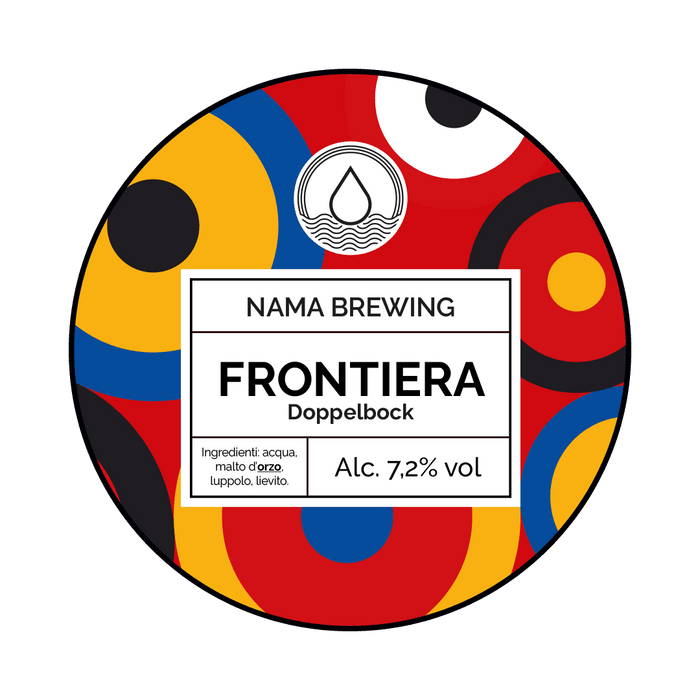 Nama Brewing Nama Brewing ∣ Frontiera ∣ 7,2% ∣ Acciaio 20 Lt. (Baionetta) 20 LT ACCIAIO Organic Beer