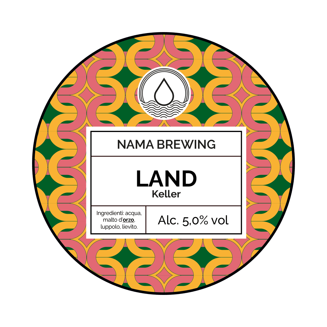 Nama Brewing Nama Brewing ∣ Land ∣ 5% ∣ Acciaio 20 Lt. (Baionetta) 20 LT ACCIAIO Organic Beer