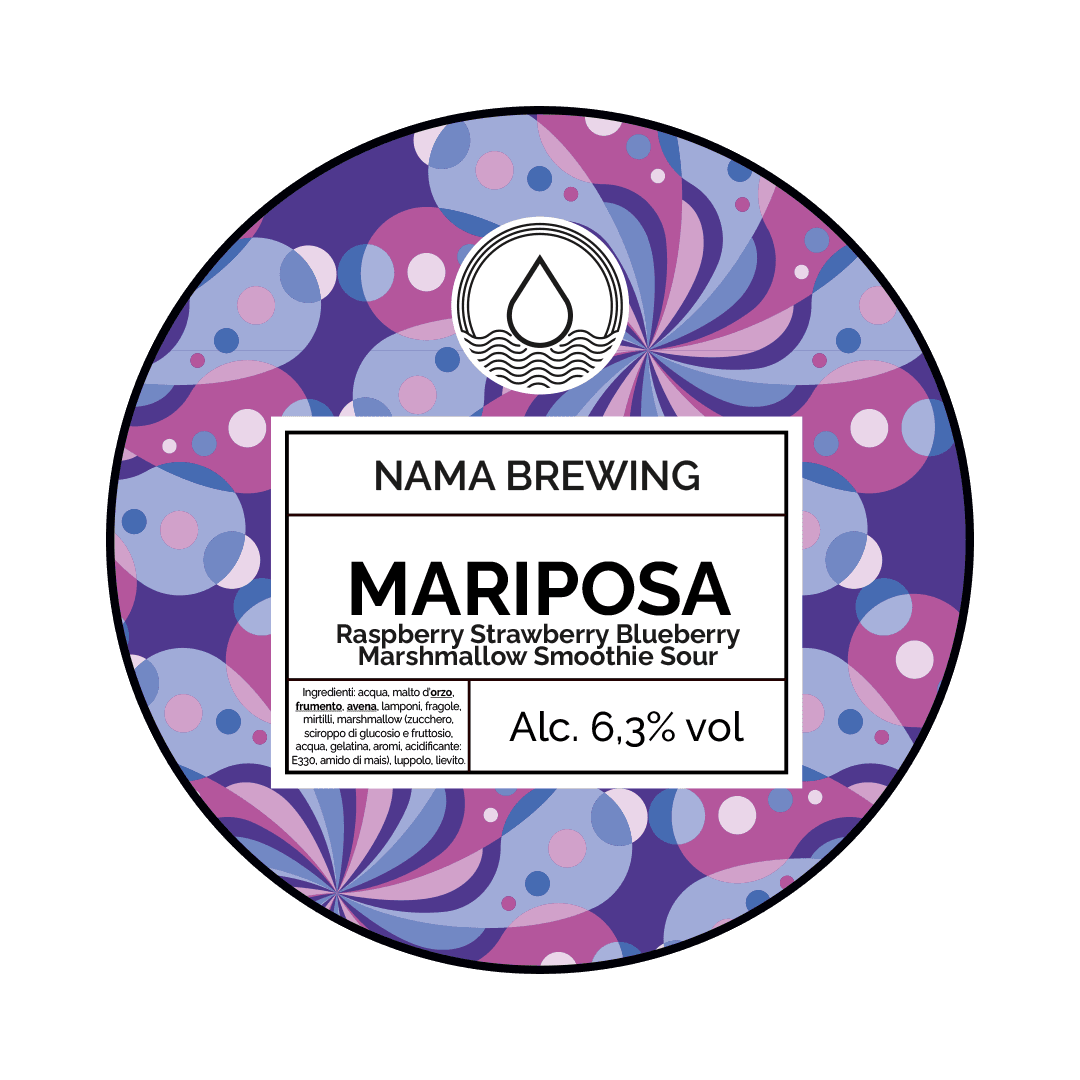 Nama Brewing Nama Brewing ∣ Mariposa ∣ 6,3% ∣ Polykeg 24 Lt. (Baionetta) 24 LT POLYKEG Organic Beer