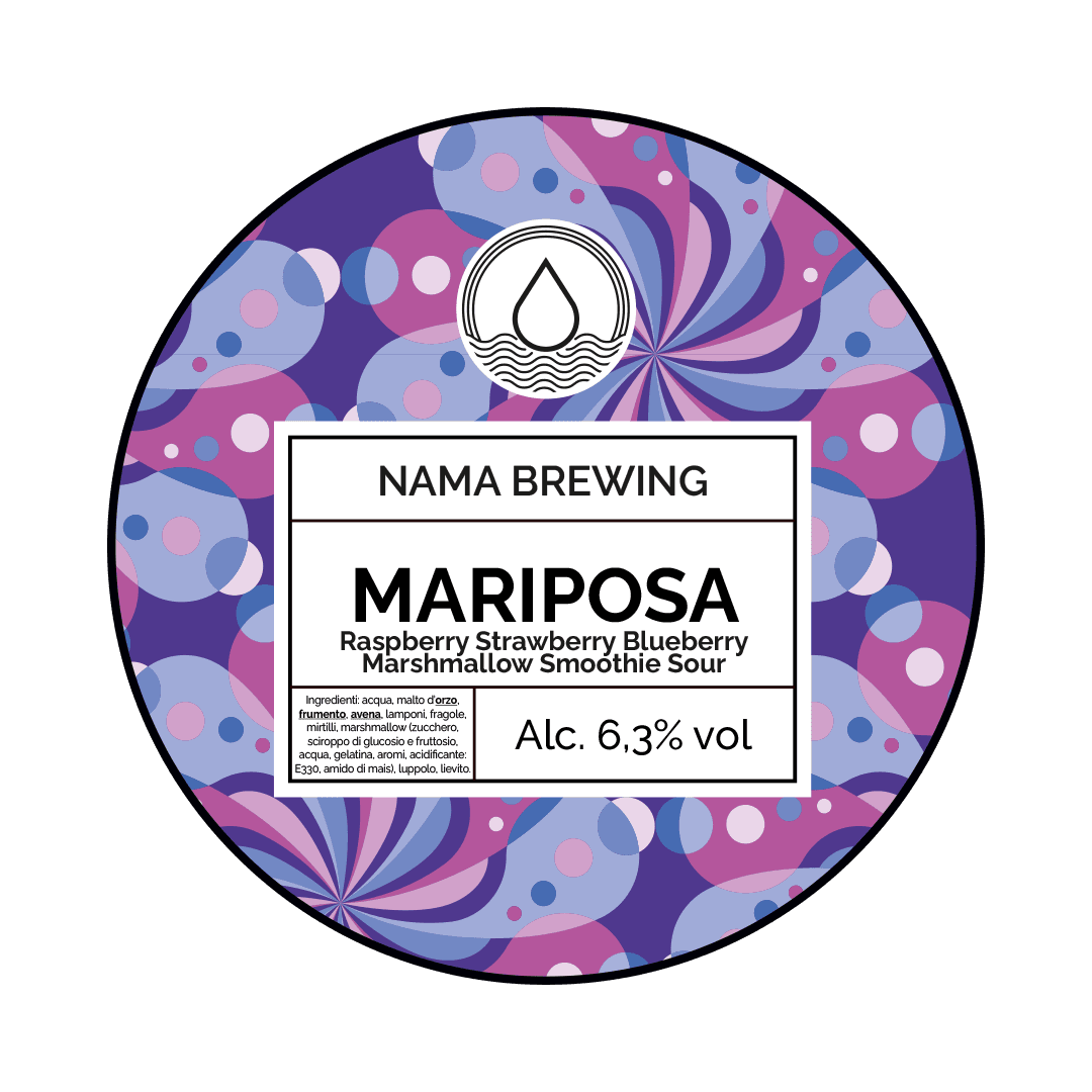 Polykeg 24 Lt. della birra artigianale Mariposa di NAMA Brewing, Treviglio