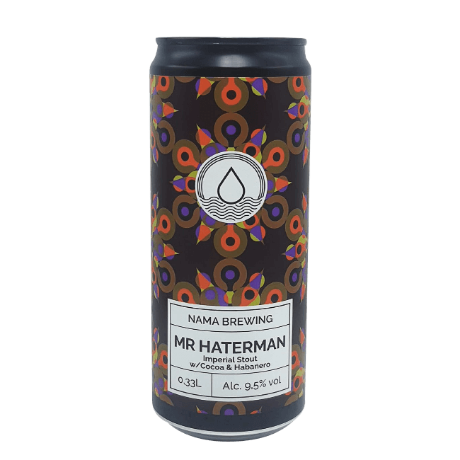Nama Brewing Nama Brewing | Mr. Haterman | 9,5% | Lattina 33 Cl. (Ct 24 Pz) 33 CL Organic Beer