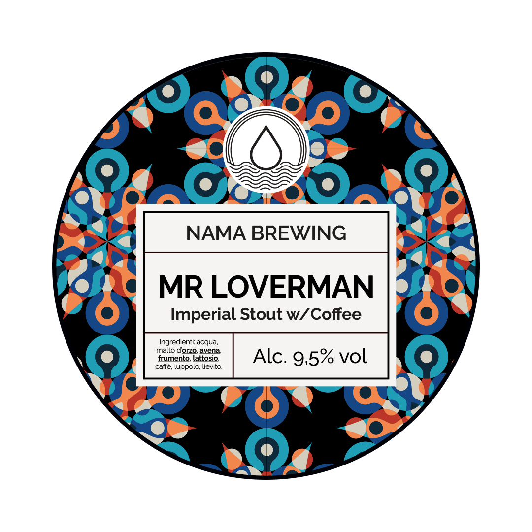 Polykeg 20 Lt. della birra artigianale Mr Loverman di NAMA Brewing, Treviglio