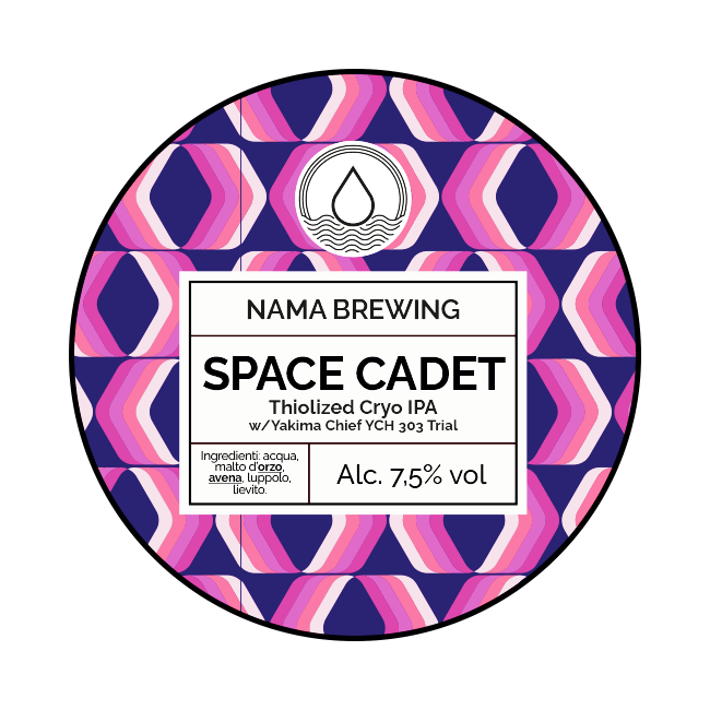 Fusto Acciaio 20 Lt. della birra artigianale Space Cadet di NAMA Brewing, Treviglio
