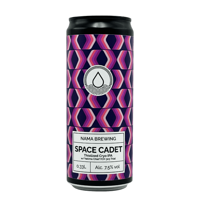 Lattina 33 Cl. della birra artigianale Space Cadet di NAMA Brewing, Treviglio