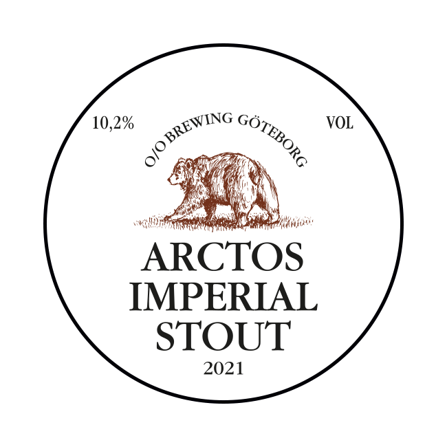 Keykeg 20 Lt. della birra artigianale Arctos 2021 di O/O Brewing, Göteborg