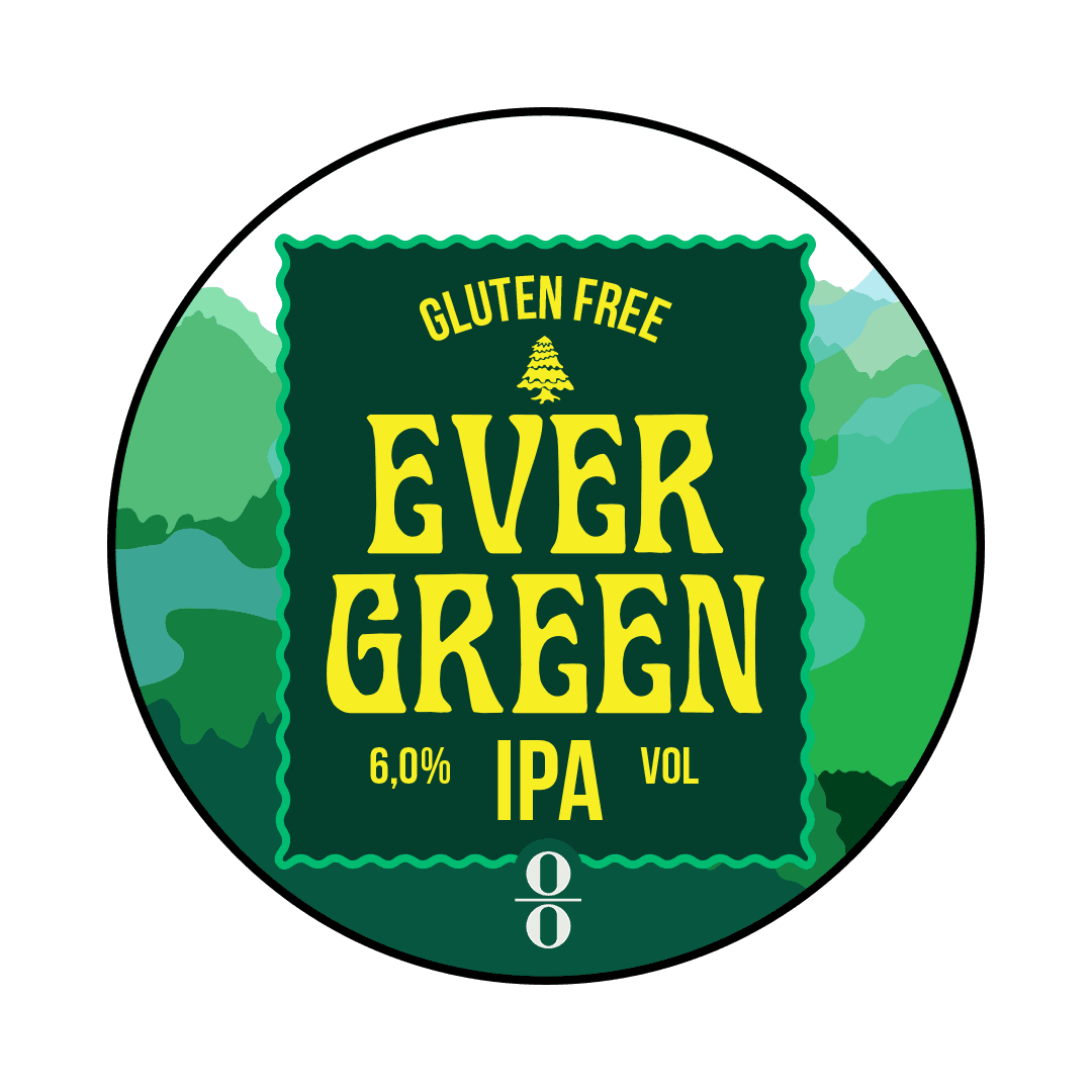 Keykeg 30 Lt. della birra artigianale Evergreen IPA Gluten Free di O/O Brewing, Göteborg