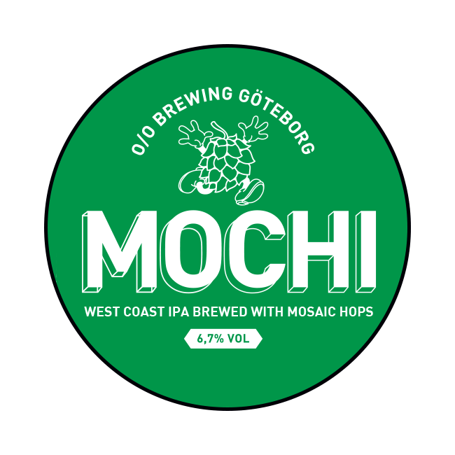 Keykeg 30 Lt. della birra artigianale Mochi di O/O Brewing, Göteborg
