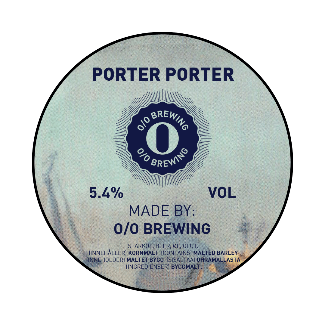 Keykeg 30 Lt. della birra artigianale Porter Porter di O/O Brewing, Göteborg