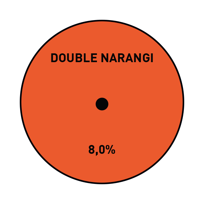 O/O Brewing O/O | Double Narangi | 8% | Keykeg con Sacca 20 Lt. 20 LT Organic Beer