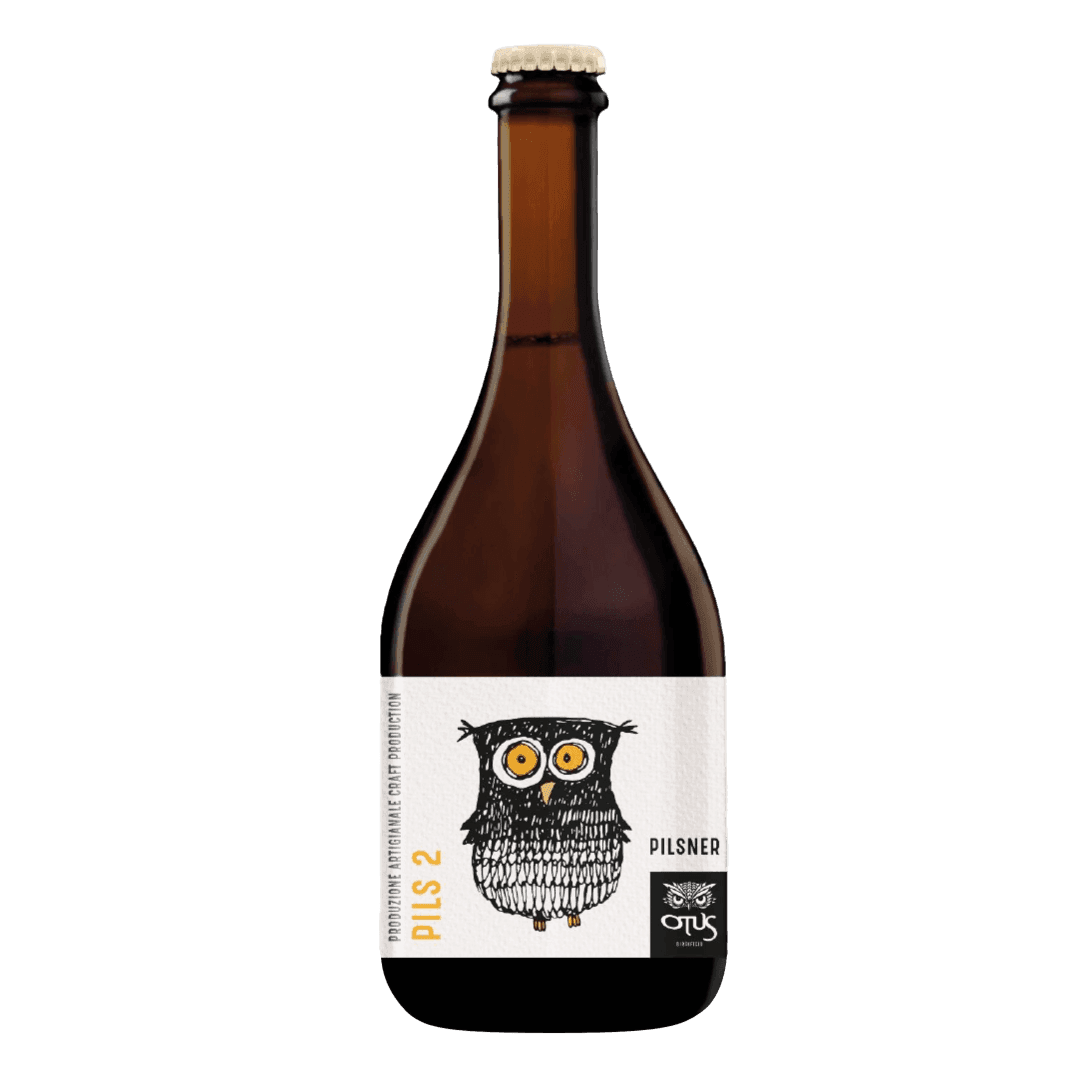 Otus Otus ∣ PILS2 ∣ 5,2% ∣ 75 Cl. (Ct 6 Pz) 75 CL Organic Beer