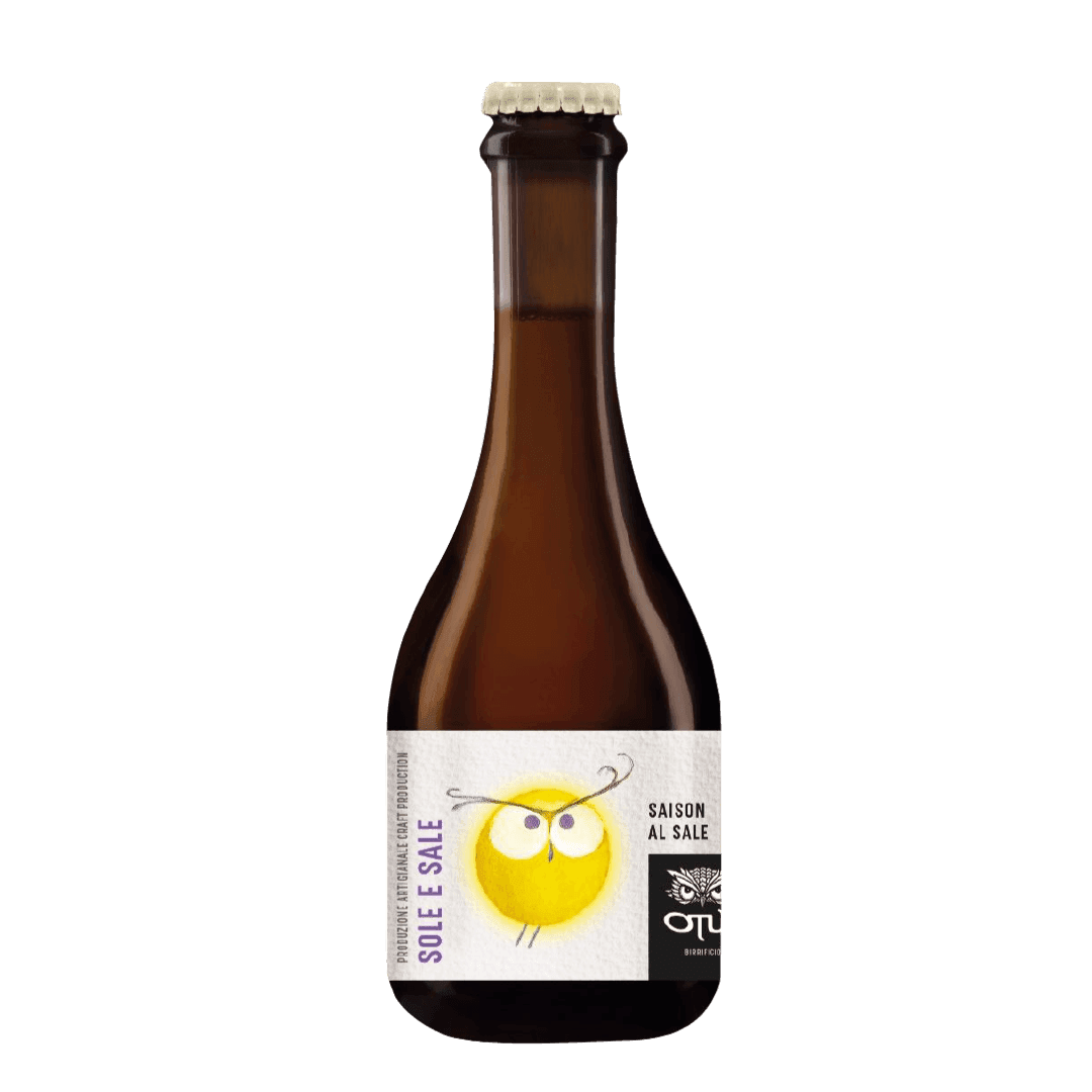 Otus Otus ∣ Sole e Sale ∣ 5,2% ∣ 33 Cl. (Ct 12 Pz) 33 CL Organic Beer