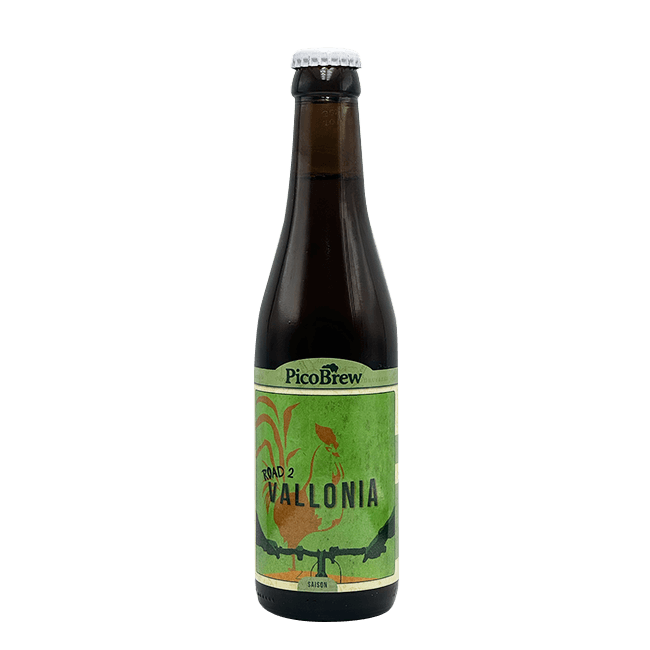 Lattina 33 Cl. della birra artigianale Road To Vallonia Verde di PicoBrew, Milano