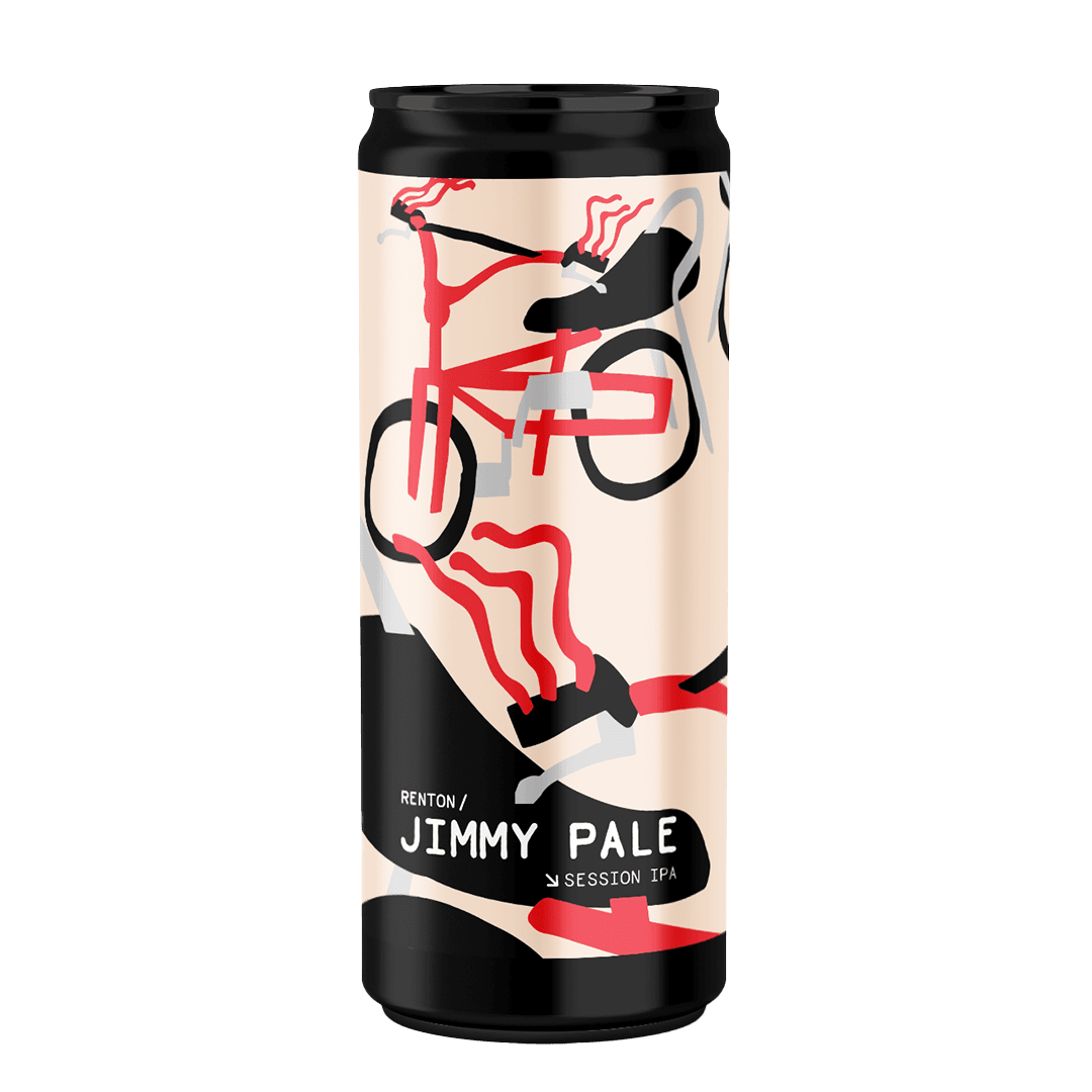 Renton Renton ∣ Jimmy Pale ∣ 4,5% ∣ 33 Cl. (Ct 12 Pz) 33 CL Organic Beer