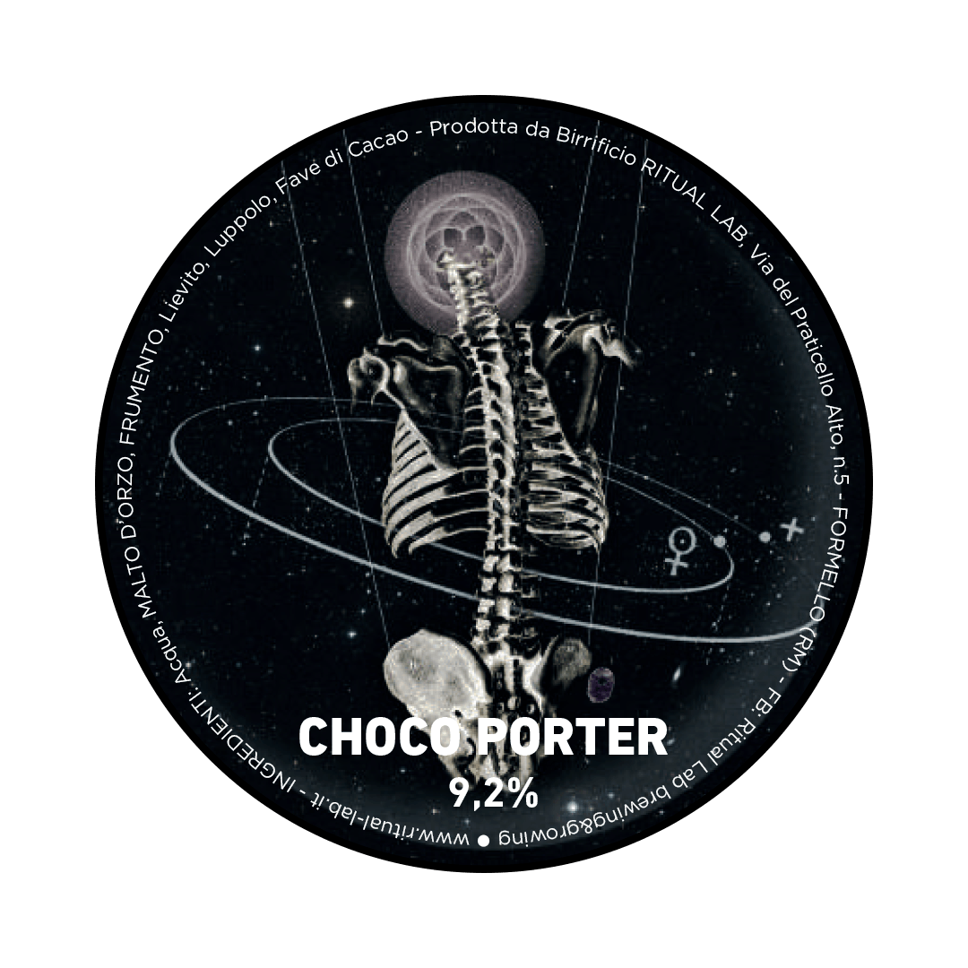 Ritual Lab Ritual Lab | Choco Porter | 9,2% | Acciaio 20 Lt. (Baionetta) 20 LT ACCIAIO Organic Beer